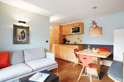 Living area | Stillup Suite 3 | 46 m2 | 3-4 people | 5* DasPosthotel