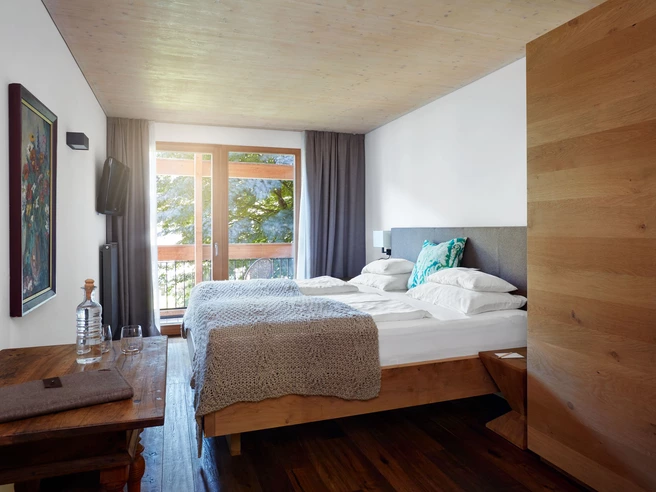 Bedroom | Zillerspitz SummitSuite | 80-90 m2 | 4-6 people | 5* DasPosthotel
