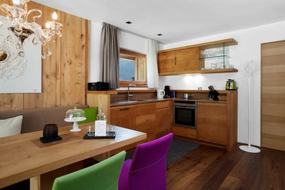 Living area | Zillerspitz SummitSuite | 80-90 m2 | 4-6 people | 5* DasPosthotel