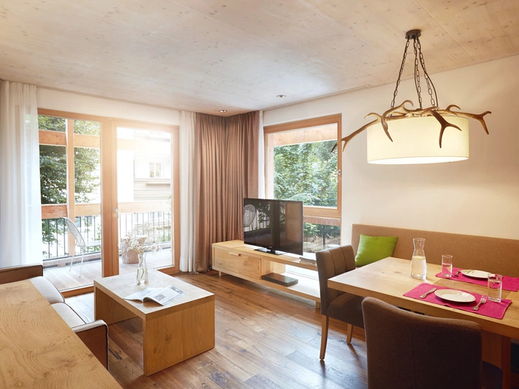 Living area | 42-48 m2 | Nestspitz SummitSuite | 5* DasPosthotel