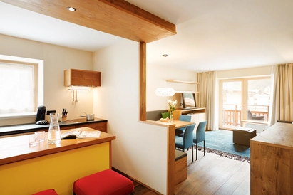 Living area | Wildgerlos SummitSuite | 80 m2 | 4-6 people | 5* DasPosthotel